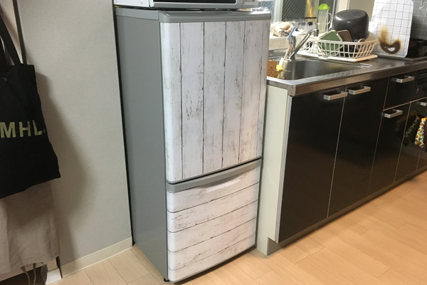 材料費324円で冷蔵庫リメイク 株式会社 大都